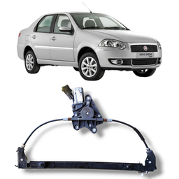 Máquina de Vidro Porta Dianteira Dir Palio Siena 96 a 13 Elé