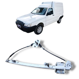 Máquina de Vidro Porta Dianteira Esq Uno Fiorino 88 a 13 Man