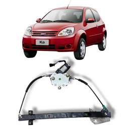 Máquina de Vidro Porta Direita Ka 2008 a 2013 Elétrica
