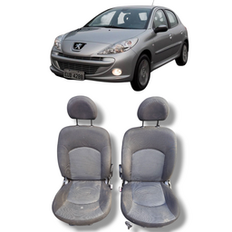 Jogo Bancos Peugeot 206 207 SW 2005 2006 a 2013