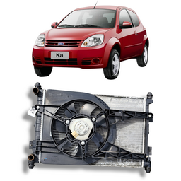 RADIADOR DEFLETOR FORD KA 2008 2012 ORIGINAL