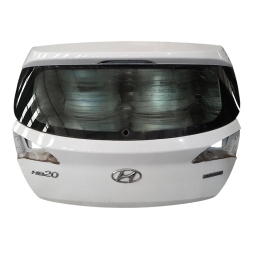 Tampa Traseira HB20 Hatch 2013 2014 a 2019 S/ Furo Cilindro