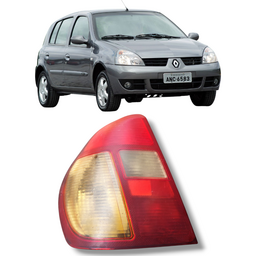 Lanterna Traseira Esquerda Clio Sedan 2004 2005 paralelo