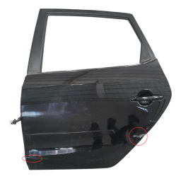 Porta Traseira Esquerda Hyundai i30 Hatch 2010 2011 a 2012