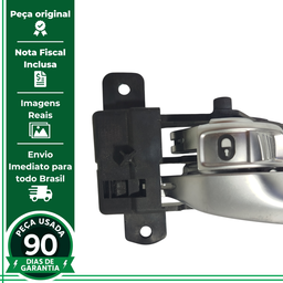 MAÇANETA INTERNA ESQUERDA FIAT TORO 2016 A 2025 ORIGINAL