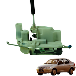 FECHADURA TRASEIRA ESQUERDA GM PRISMA 2007 A 2013 ORIGINAL