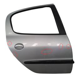 Porta Traseira Direita Peugeot 206 207 Hatch/Passion