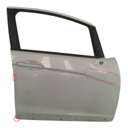 Porta Dianteira Direita Fit 2015 2016 a 2021