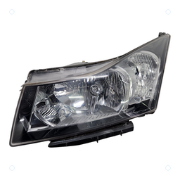 Farol Esquerdo Gm Cruze 2012 a 2016 Moldura Preta