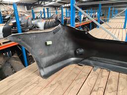 PARACHOQUE TRASEIRO COMPLETO COROLLA 09 A 11 BRANCO DETALHE