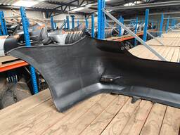 PARACHOQUE TRASEIRO COROLLA 2012 2013 2014 PRETO NOVO