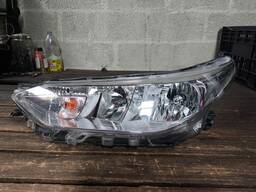 Farol Cromado Sem Led Yaris 2019 a 2025 Esquerdo RECUPERADO