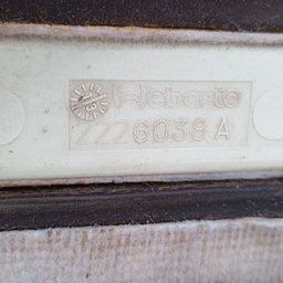 SUPORTE ARMAÇÃO TETO PANORÂMICO PEUGEOT 208 2226038A