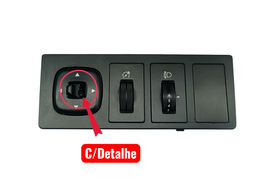 Botão Comando Retrovisor/ Farol JAC J3 1.4 2014 C/detalhe
