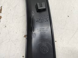 MOLDURA PARALAMA DIANTEIRO ESQUERDO JEEP COMPASS 2017 A 2025