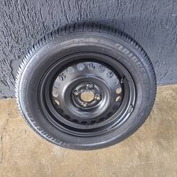 RODA PNEU ARO 15 4X100 NISSAN 185 65 R15