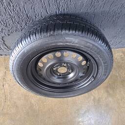 RODA PNEU ARO 15 4X100 NISSAN 185 65 R15