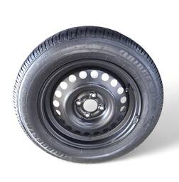 RODA PNEU ARO 15 4X100 NISSAN 185 65 R15