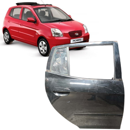 PORTA TRASEIRA DIREITA PICANTO 2006 2007 A 2010 2011 PRETO