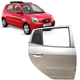 PORTA TRASEIRA DIREITA PICANTO 2006 2007 A 2010 2011 PRATA