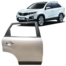 Porta Traseira Direita Sorento 2010 2011 a 2014 2015 Prata