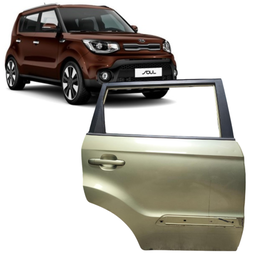 Porta Traseira Direita Soul 2015 2016 2017 2018 2019 Verde