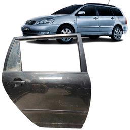 PORTA TRASEIRA DIREITA FIELDER 2003 2004 A 2007 2008 PRETO
