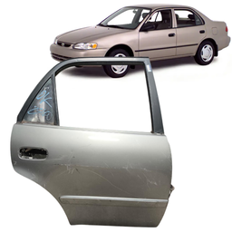 Porta Traseira Direita Corolla 1998 1999 a 2001 2002 Cinza
