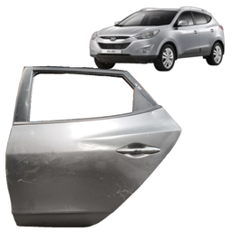 Porta Traseira Esquerda Ix35 2010 a 2022 Cinza C/ Detalhe