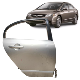 PORTA TRASEIRA DIREITA CIVIC 2007 2008 2009 2010 2011 PRATA