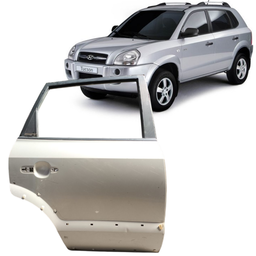 PORTA TRASEIRA DIREITA TUCSON 2005 2006 A 2016 2017 PRATA