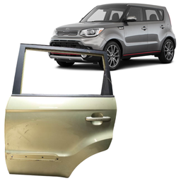 Porta Traseira Esquerda Soul 2015 2016 a 2018 2019 Verde