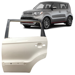 PORTA TRASEIRA ESQUERDA SOUL 2015 2016 A 2018 2019 BRANCO