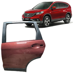 Porta Traseira Esquerda CRV 2012 2013 2014 a 2016 2017 Vinho