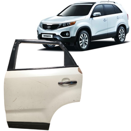 Porta Traseira Esquerda Sorento 2010 a 15 Branco Recuperado