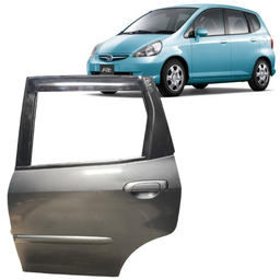 Porta Traseira Esquerda Fit 2003 2004 2005 a 2007 2008 Cinza