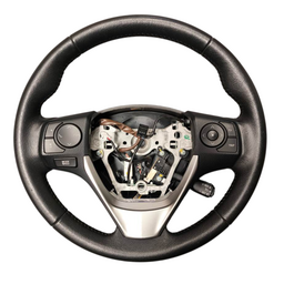 VOLANTE COM CONTROLE + BORBOLETA YARIS 2019 2020 A 2024 2025