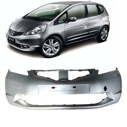 Parachoque Dianteiro Fit 2009 2010 a 2012 Prata RECUPERADO