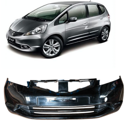 Parachoque Dianteiro Fit 2009 2010 2012 Preto RECUPERADO