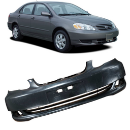 Parachoque Dianteiro Corolla 2005 2006 2007 2008 Preto NOVO