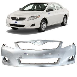 Parachoque Dianteiro Corolla SEG 2009 a 2011 Prata DETALHE