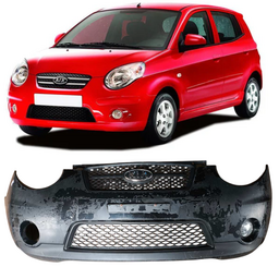 Parachoque Dianteiro Picanto 2006 2007 2008 Preto DETALHE