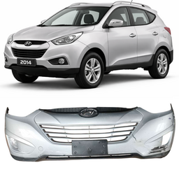 Parachoque Dianteiro Completo Ix35 2010 a 2016 Prata DETALHE