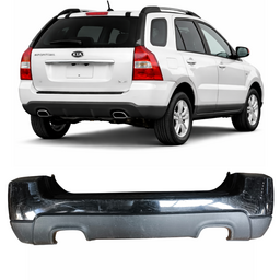 Parachoque Traseiro Sportage 2006 a 2010 Preto RECUPERADO