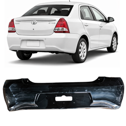 Parachoque Tras C/Sensor Etios Sedan 2017 a 21 Preto DETALHE