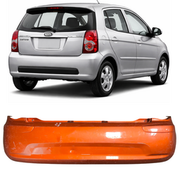 Parachoque Traseiro Picanto 2006 2007 2008 Laranja DETALHE