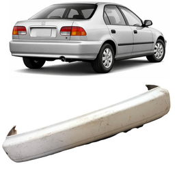 Parachoque Traseiro Civic 1993 1994 1995 Branco RECUPERADO