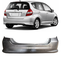 Parachoque Traseiro Fit 2007 2008 Cinza RECUPERADO