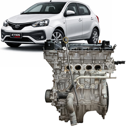 Motor Parcial Etios 1.5 Flex 2017 2018 2019 2020 2021