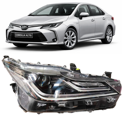 Farol Com Led Corolla Altis 2020 2021 a 2024 2025 Direito